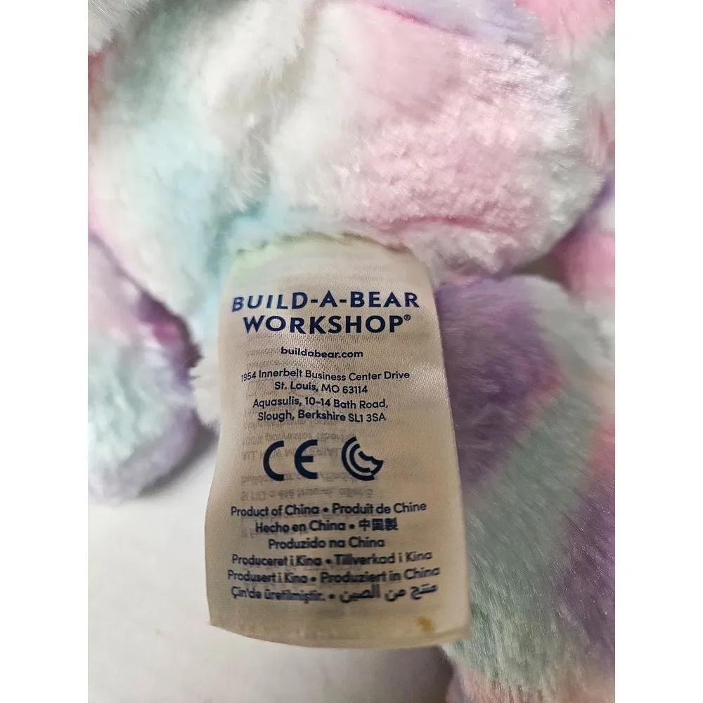 Build A‎ Bear Pastel Swirl Kitty